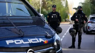 1 injured by small blast at Ukrainian embassy in Madrid