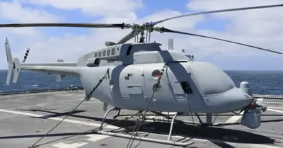 The Marine Expeditionary Base is where the US Navy launches its MQ-8C Fire Scout drone (ESB)