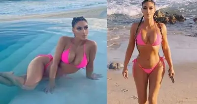 Kim Kardashian West flaunts her ʙικιɴι body in Sєxy new pH๏τos