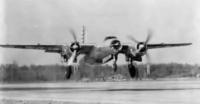 Martin B-26 Marauder’s inaugural flight, November 25, 1940