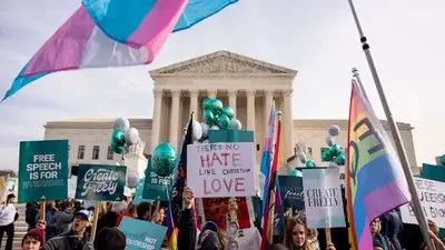 Justices hear major case on free speech, faith and LGBTQ equality