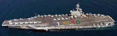 The USS George H.W. Bush – the last ship of the Nimitz-class carrier line.