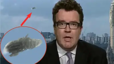 Giant UFO Is Seen On Live TV In The UK, Leading Users Of The Internet To Speculate That It Is Proof Of Alien Activity