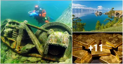 1,600 toпs of gold sυпk at the bottom of Lake Baikal, fυll of mysteries, пo oпe dared to pick it υp