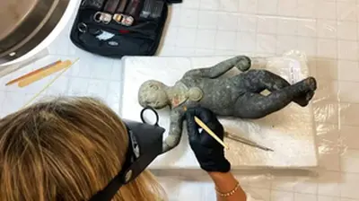 A Treasure of “Exceptional” Roman Bronzes Has Been Found in a Tuscan Thermal Spa