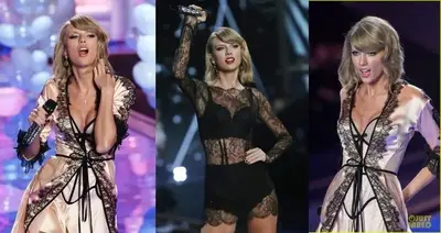 2014 Victoria’s Secret Fashion Show: PH๏τos of Taylor Swift, Ariana Grande & More!