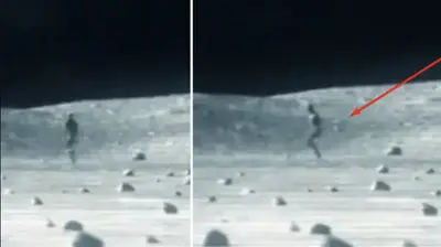 Alien Filmed On The Moon By Chinese Probe