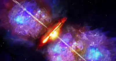 NASA Sees Black Hole Giving Birth To Stars For The First Time