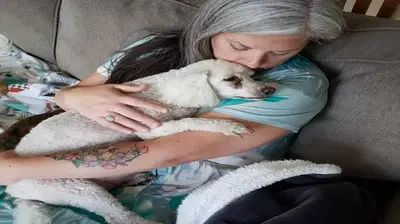 Woman turns her home into hospice for old shelter dogs so they don’t die alone