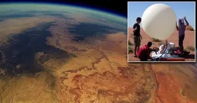 GoPro camera from a lost weather balloon was discovered two years later with amazing footage of Earth from space