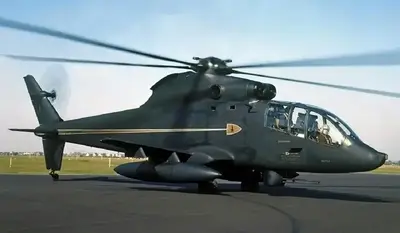 The high-speed assault helicopter S-67 Blackhawk was not just swift but also tremendously powerful.
