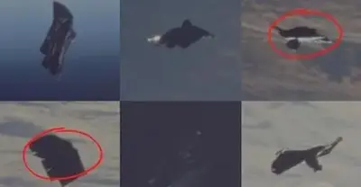 Proof of the real existence of UFOs of the Black Knight satellite