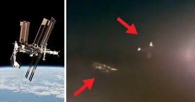 International Space Station Meets With Other Two Extraterrestrial UFOs