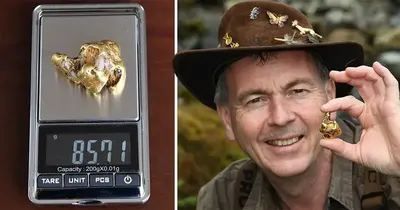 Britain’s biggest ever gold nugget worth £50,000 found in Scottish river
