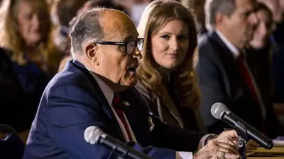 DC Bar's disciplinary counsel recommends Rudy Giuliani be disbarred