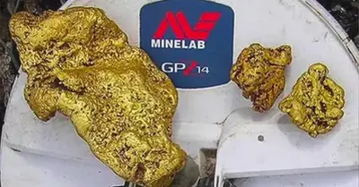 Prospector strikes gold with 9-pound nugget