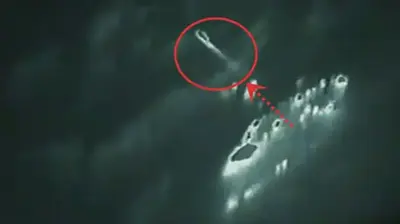 NASA Installs Surveillance Camera to Capture a Huge UFO Leaving Our Planet