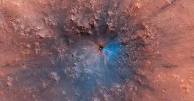 This New Impact Crater Was Made When Something Struck Mars