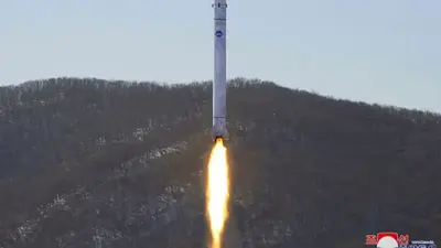 North Korea says rocket launch was test of 1st spy satellite