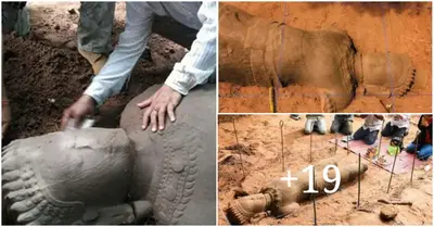 A Magnificent Ancient Statue Is Unexpectedly Found in Cambodia’s Angkor Complex