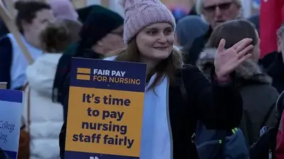 UK govt refuses to give way on pay as nurses, medics strike