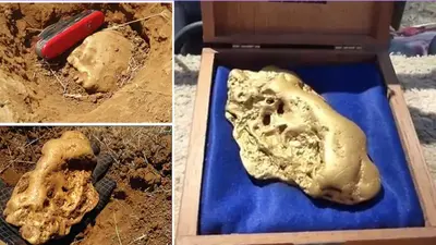 This Giant Gold Nugget Was Found in California