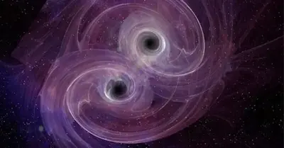 Two Super Massive Black Holes Will Merge In Space: Space And Time Will Be Distorted