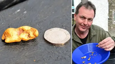 I found a £10,000 nugget of Scottish gold… and nearly threw it away