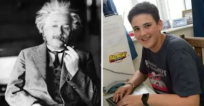 On track to win the Nobel Prize is an autistic teen with an IQ higher than Einstein