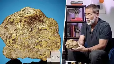 Massive 21lb gold nugget as big as a child’s head found near Klondike 100 years after the ‘Rush’ is now up for sale for $1million