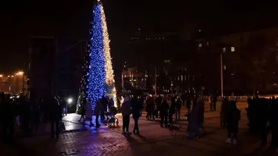 A Christmas season without its traditional glow in Ukraine