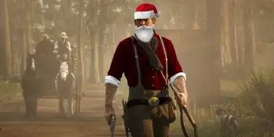 Red Dead Online Players Celebrate Their Last Christmas With Santa Cosplay