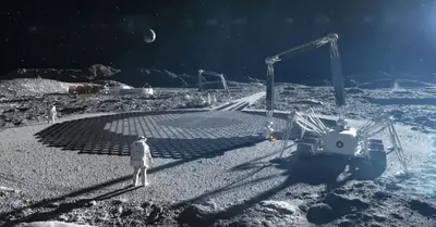 Moon Road Construction Contract Awarded by NASA for $57 Million