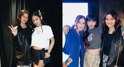 Sana all! Liza Soberano poses with BLACKPINK’s Jennie, Lisa