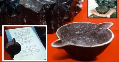 300 Million Year Old Iron Pot Found In Coal