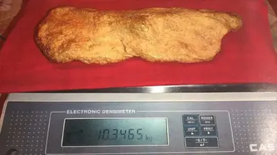 Massive 22+ Pound Gold Nugget Discovered by Russian Miners