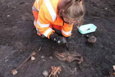 5,000-Year-Old “Bog Body,” A Neolithic Skeleton With Signs Of Ritual Sacrifice, Discovered By Danish Archaeologists