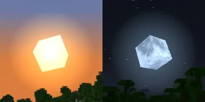 Minecraft Player Turns The Sun And Moon Into Blocks