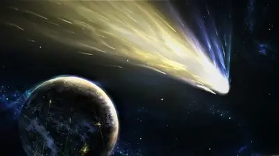 "Danger warning" causes heavy damage before the comet Swift-Tuttle sent to Earth by aliens