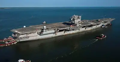 The USS Enterprise is credited with elevating the American navy to superpower status