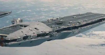 The world is in awe of the aircraft carriers in the skies, each holding more than 8,000 aircraft and helicopters