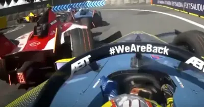 Video: Frijns breaks wrist in Formula E collision