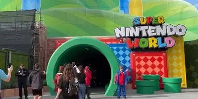 Super Nintendo World Hollywood Opens Early, Footage Shared Online