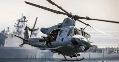 The final and most contemporary model of the storied UH-1 helicopter is the UH-1Y Venom