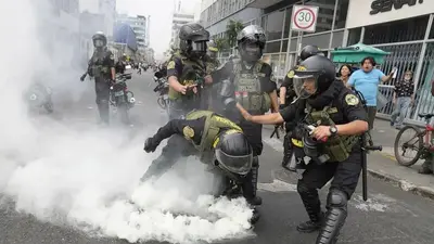 Peru’s Andes ‘descends on’ capital to demand leader resign