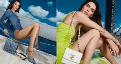 Kendall Jenner Fronts Jimmy Choo’s Spring Campaign for Second Time