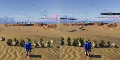 Sonic Frontiers Mod Fixes Pop-In, Shows More Of The Map At Once