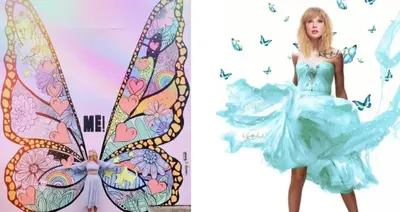 The Artist Behind The Butterfly Mural Had No Idea It Was For Taylor Swift
