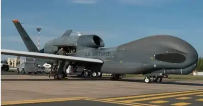 the RQ-4 Global Hawk, America’s largest unmanned aerial vehicle