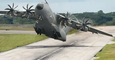 At a cost of $1 billion, Airbus upgraded the enormous A400M for vertical launch